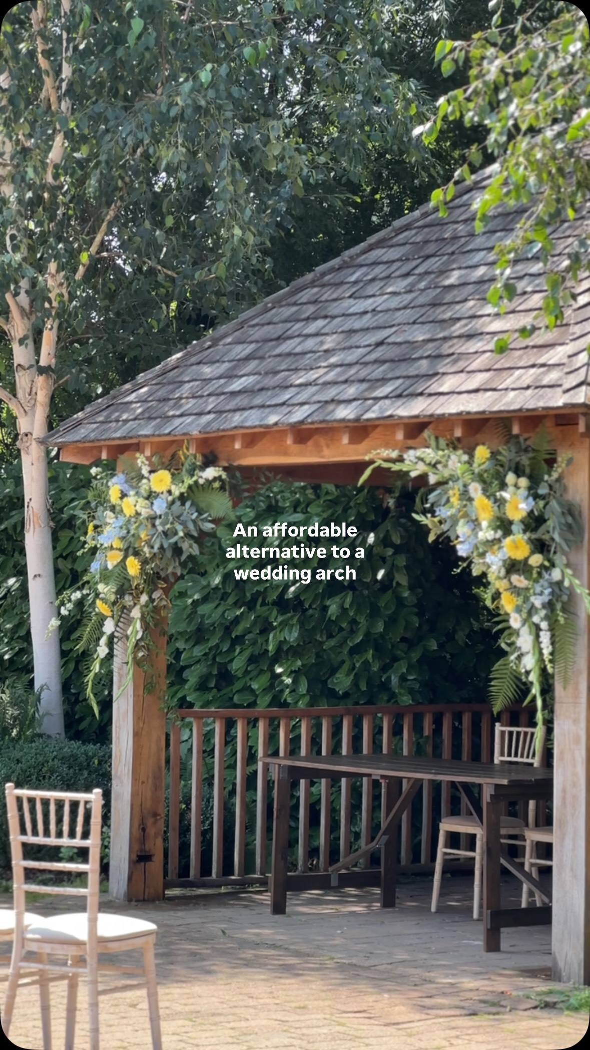 An affordable alternative to a wedding arch🌿🤍

Are you getting married? We have options to suit every budget and style. 

Get in touch today to discuss your dream wedding flowers. 

Weddings | wedding florist | bride to be | FYP