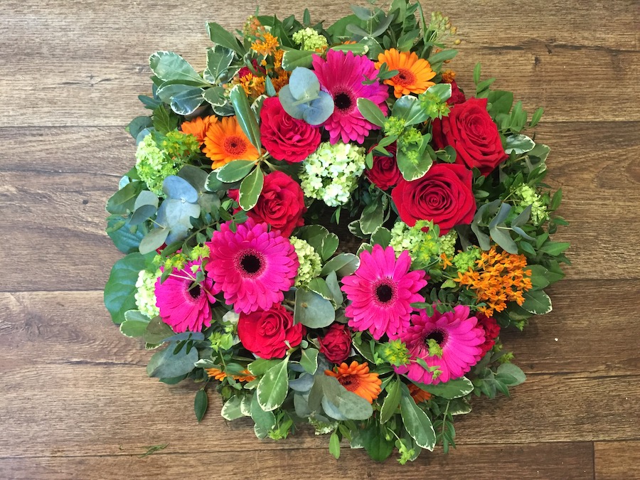 Bright Wreath - Welwyn Florist