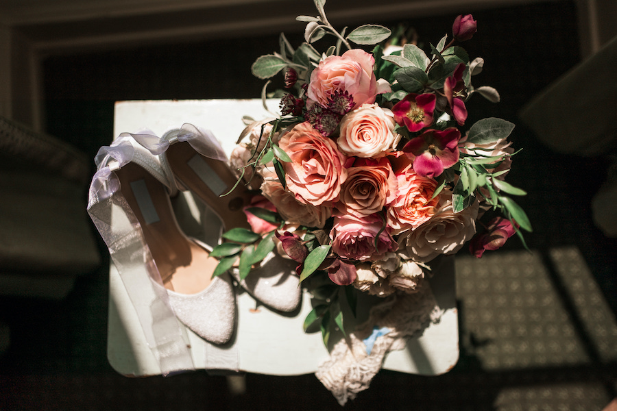 Vintage wedding bouquet